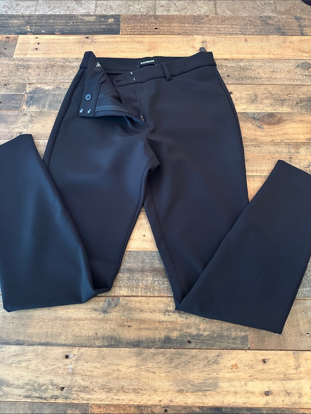 Express Women’s Black Trousers - Slim Fit